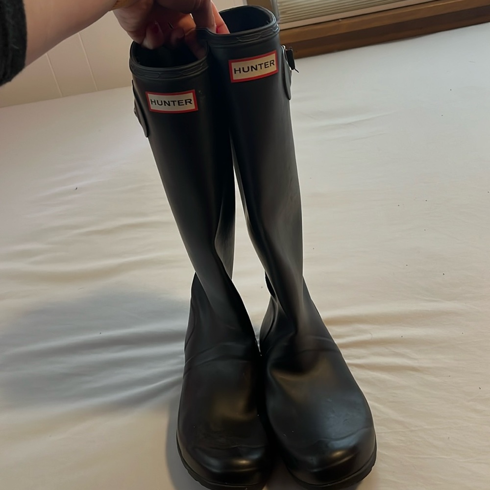 Black Hunter Boots